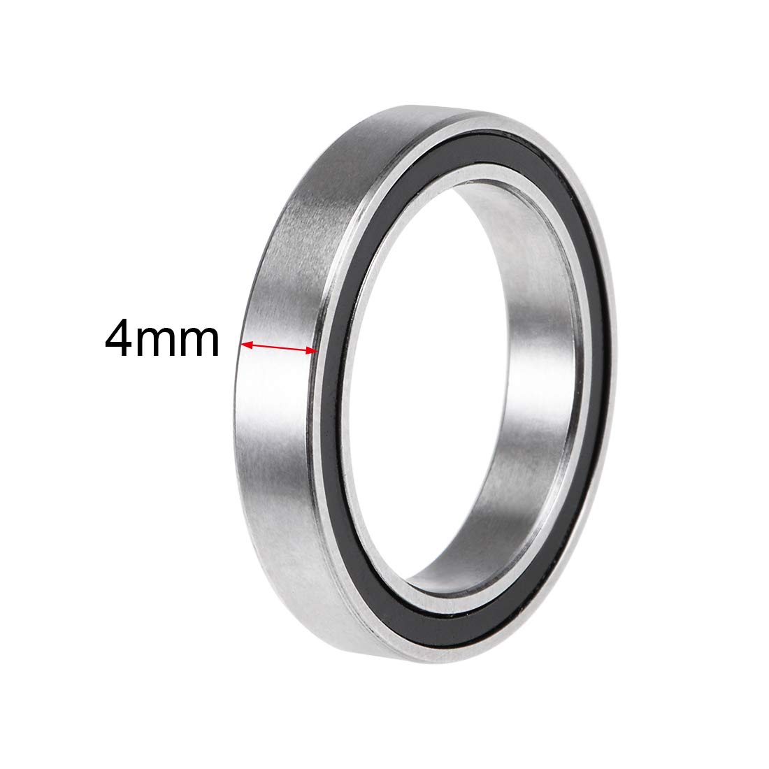 6703-2RS Deep Groove Ball Bearings Z2 17mm x 23mm x 4mm Double Sealed Chrome Steel 