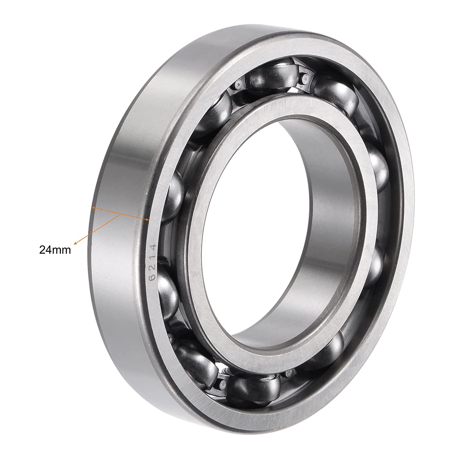 6214-2RS 70x125x24mm Deep Groove Ball Bearing 6214 zz